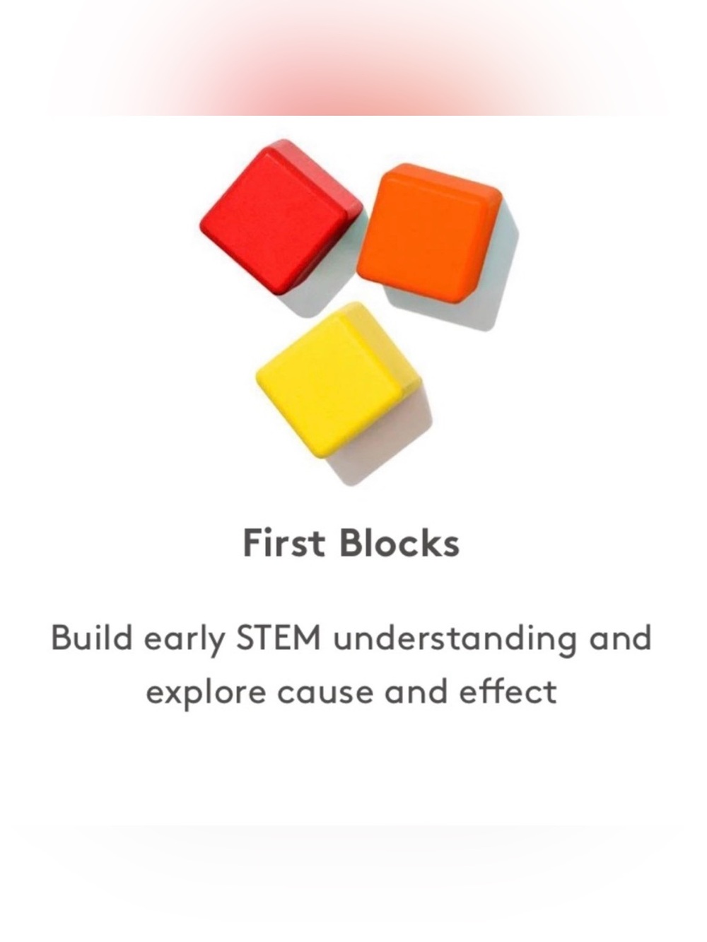 Lovevery First Blocks Set